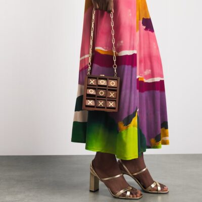 Cult Gaia Tic Tac Toe Clutch Bag - Image 2