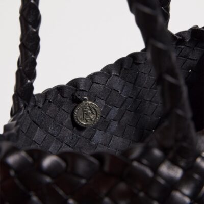 DRAGON DIFFUSION Large Leather Santa Croce Tote Bag - Image 4