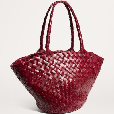 DRAGON DIFFUSION Small Leather Egola Tote Bag - Image 3