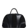DRIES VAN NOTEN Leather-Suede Duffle Bag - Image 1