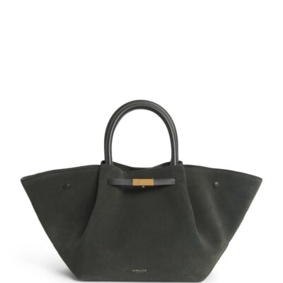 Demellier Medium Suede New York Tote Bag - Image 1