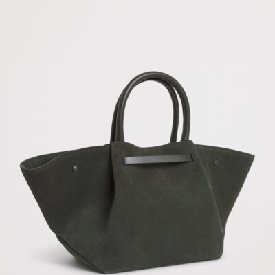 Demellier Medium Suede New York Tote Bag - Image 3