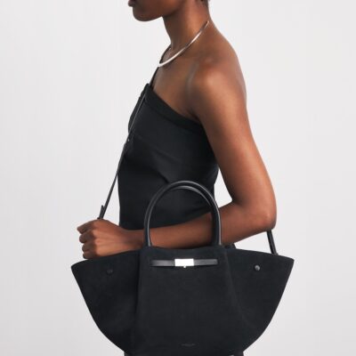 Demellier Midi Suede The New York Tote Bag - Image 2