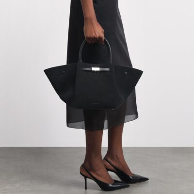 Demellier Midi Suede The New York Tote Bag - Image 4