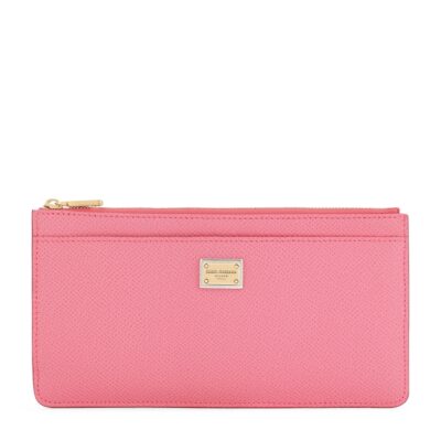 Dolce&Gabbana Calfskin Dauphine Card Holder - Image 1