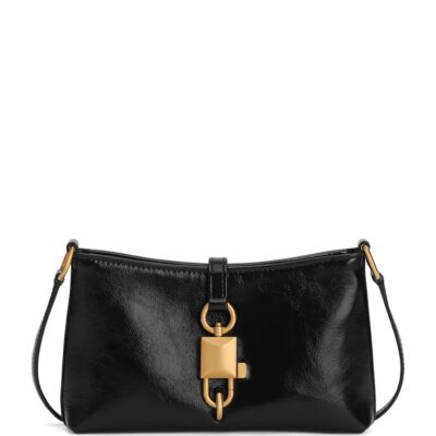 Dolce&Gabbana Calfskin Lock Shoulder Bag - Image 1