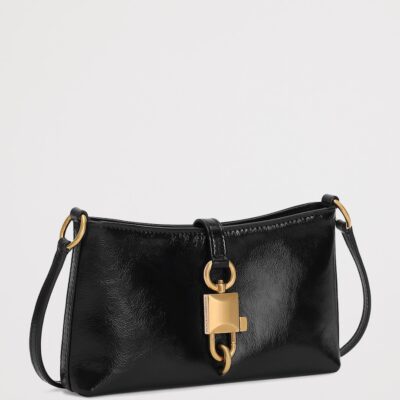 Dolce&Gabbana Calfskin Lock Shoulder Bag - Image 4