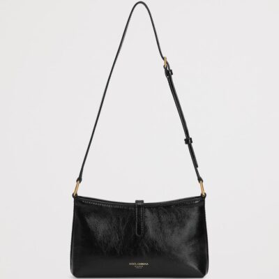 Dolce&Gabbana Calfskin Lock Shoulder Bag - Image 5