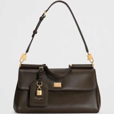 Dolce&Gabbana Calfskin My Sicily Shoulder Bag - Image 2