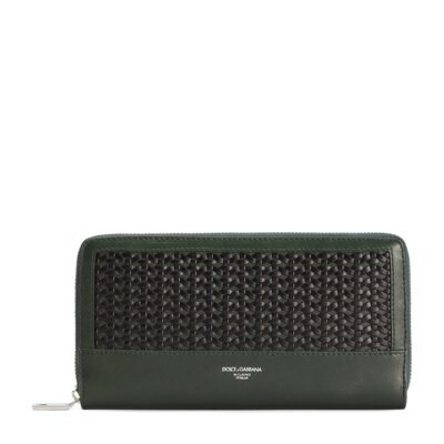 Dolce&Gabbana Calfskin Plongé Zip-Around Wallet - Image 1