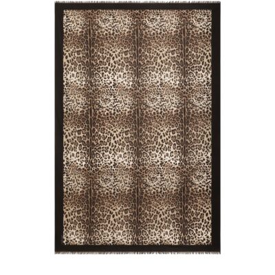 Dolce&Gabbana Cotton Leopard Print Foulard - Image 1
