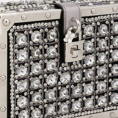 Dolce&Gabbana Crystal-Embellished Shoulder Bag - Image 5