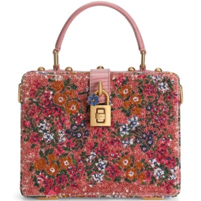 Dolce&Gabbana Embellished Dolce Box Top-Handle Bag - Image 1