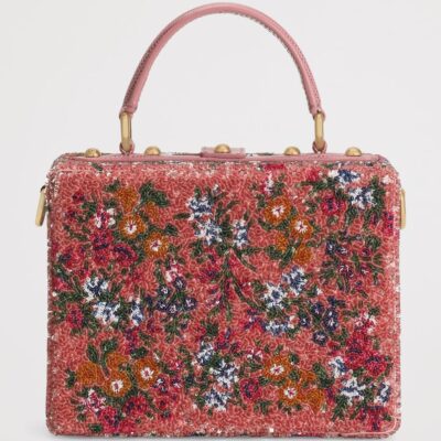 Dolce&Gabbana Embellished Dolce Box Top-Handle Bag - Image 4