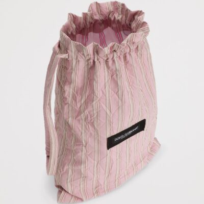 Dolce&Gabbana Froissé Stripe Cross-Body Bag - Image 4