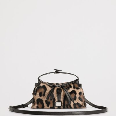 Dolce&Gabbana Goat Hair Vittoria Top-Handle Bag - Image 5