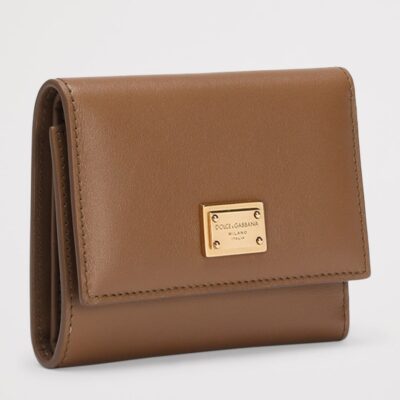 Dolce&Gabbana Grained Calfskin French Flap Wallet - Image 2