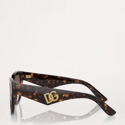 Dolce&Gabbana Havana Butterfly Sunglasses - Image 3