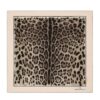 Dolce&Gabbana KIM DOLCE&GABBANA Leopard Print Twill Scarf - Image 1