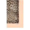 Dolce&Gabbana KIM DOLCE&GABBANA Silk Leopard Print Scarf - Image 1