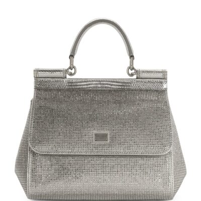 Dolce&Gabbana KIM DOLCE&GABBANA Small Sicily Top-Handle Bag - Image 1