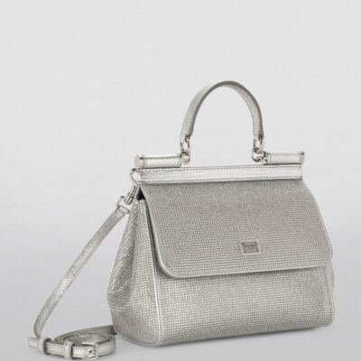 Dolce&Gabbana KIM DOLCE&GABBANA Small Sicily Top-Handle Bag - Image 2