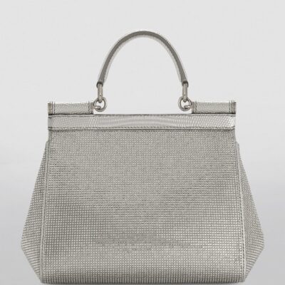 Dolce&Gabbana KIM DOLCE&GABBANA Small Sicily Top-Handle Bag - Image 3