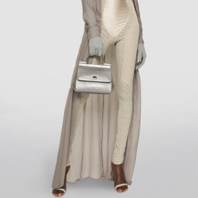 Dolce&Gabbana KIM DOLCE&GABBANA Small Sicily Top-Handle Bag - Image 4