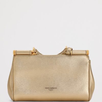 Dolce&Gabbana Laminated Calfskin My Sicily Cross-Body Bag - Image 4