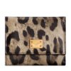 Dolce&Gabbana Leather-Blend French Flap Wallet - Image 1