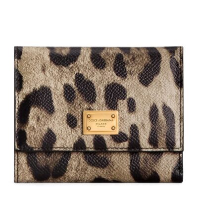 Dolce&Gabbana Leather-Blend French Flap Wallet - Image 1