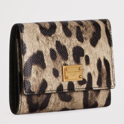 Dolce&Gabbana Leather-Blend French Flap Wallet - Image 2