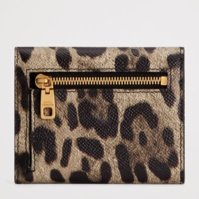Dolce&Gabbana Leather-Blend French Flap Wallet - Image 4