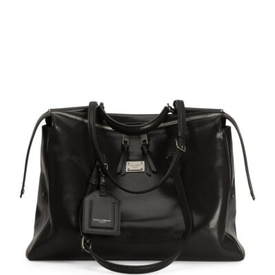 Dolce&Gabbana Leather-Blend Top-Handle Bag - Image 1