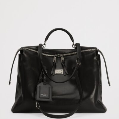 Dolce&Gabbana Leather-Blend Top-Handle Bag - Image 3