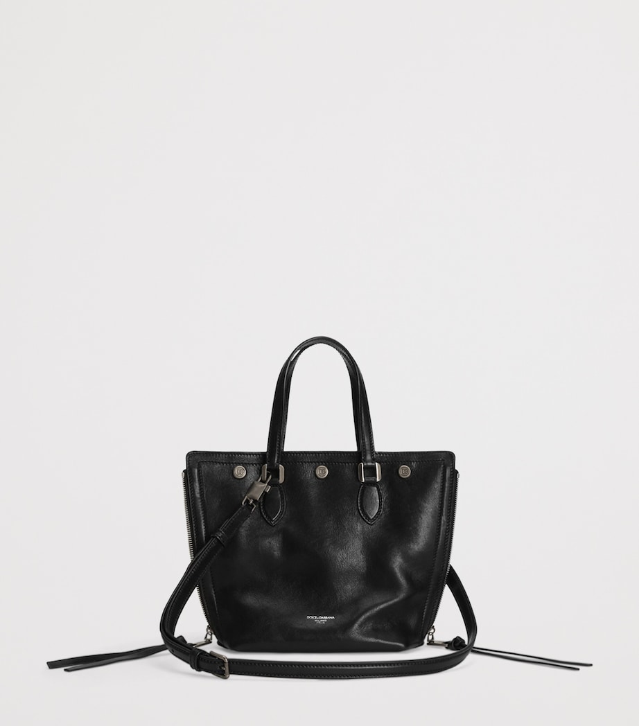 Dolce&Gabbana Leather Atene Tote Bag - Image 3