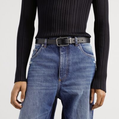 Dolce&Gabbana Leather Belt - Image 2