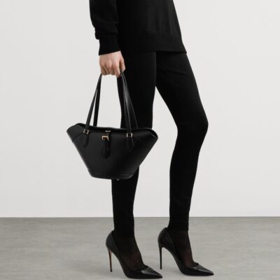 Dolce&Gabbana Leather Capri Shoulder Bag - Image 2