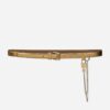 Dolce&Gabbana Leather Chain Belt - Image 1