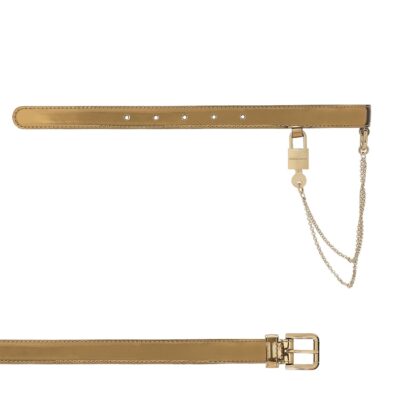 Dolce&Gabbana Leather Chain Belt - Image 2