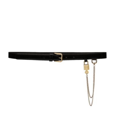 Dolce&Gabbana Leather Chain Belt - Image 5