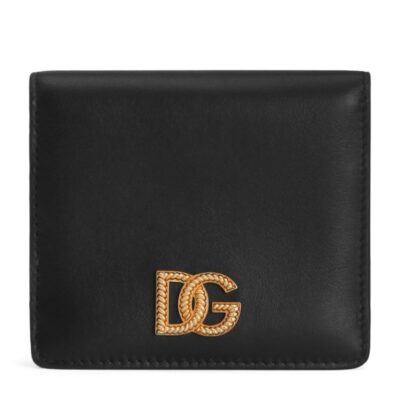Dolce&Gabbana Leather DG Millennials Bifold Wallet - Image 1