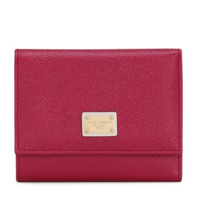 Dolce&Gabbana Leather Dauphine Wallet - Image 1