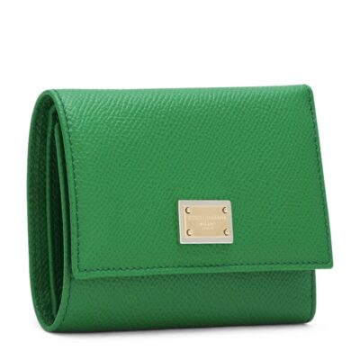 Dolce&Gabbana Leather Dauphine Flap Wallet - Image 3