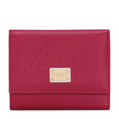 Dolce&Gabbana Leather Dauphine Flap Wallet - Image 5