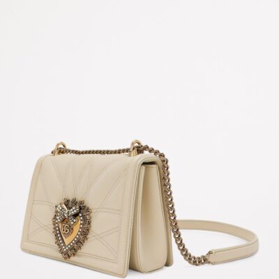 Dolce&Gabbana Leather Devotion Shoulder Bag - Image 5