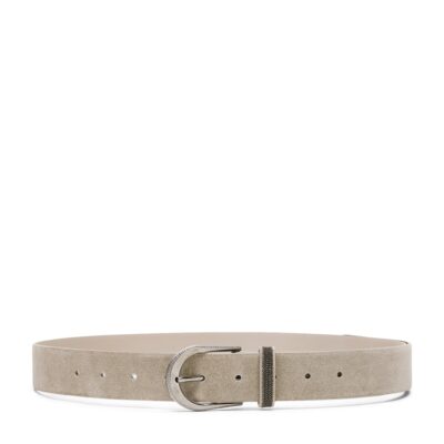 Dolce&Gabbana Leather Logo Belt - Image 1