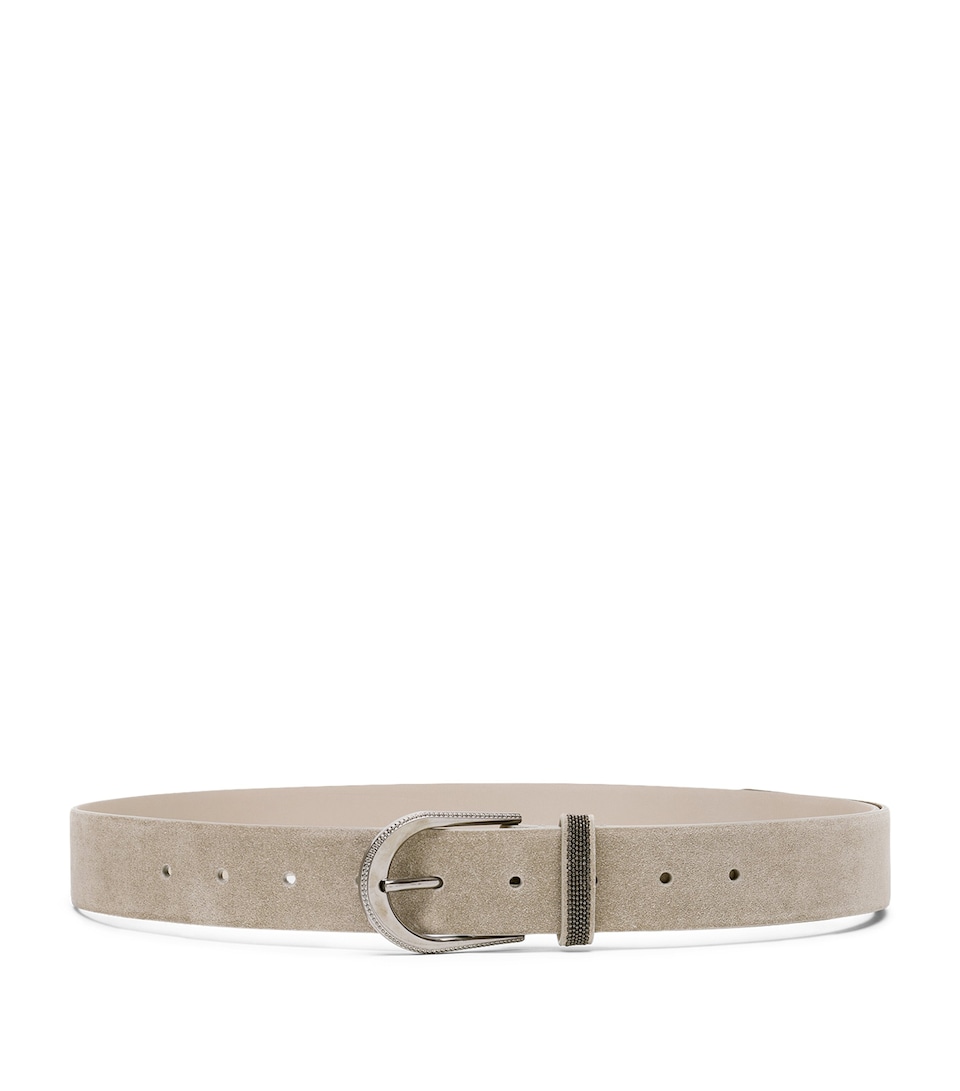 Dolce&Gabbana Leather Logo Belt - Image 1