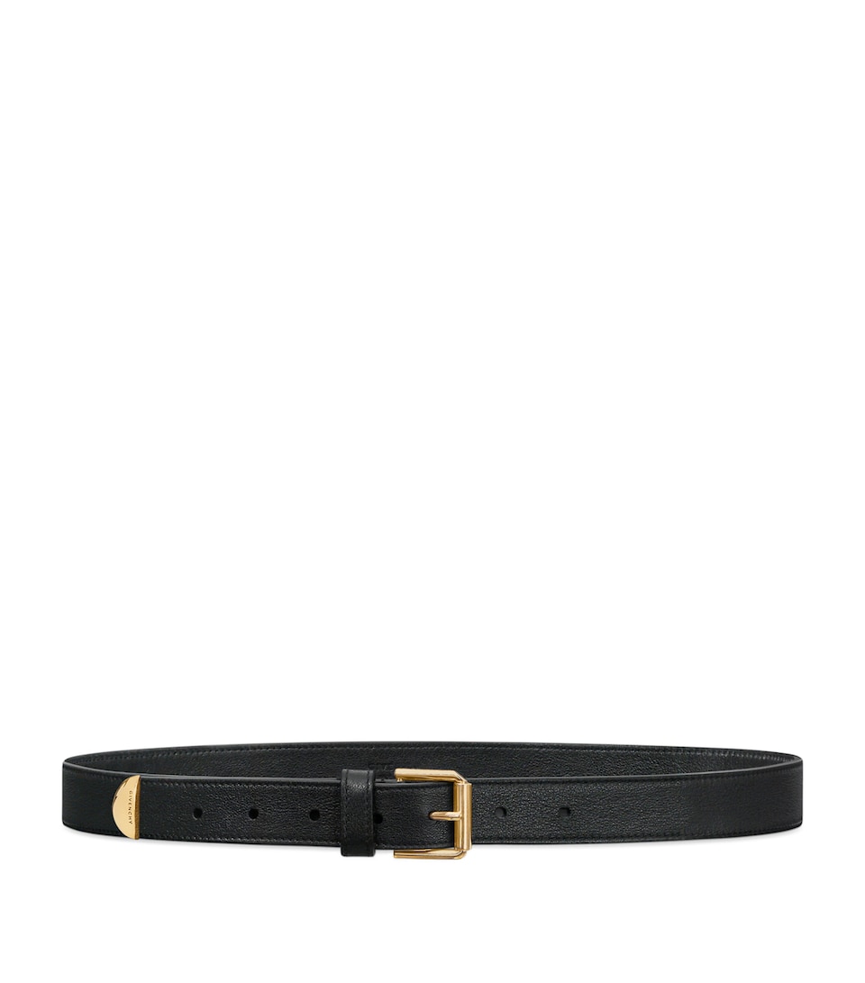 Dolce&Gabbana Leather Logo Belt - Image 5