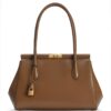 Dolce&Gabbana Leather Marlene Everyday Tote Bag - Image 1
